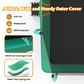 HOMLUX 8" x 14" Outdoor Trampoline with Storage Bag in Green, , large