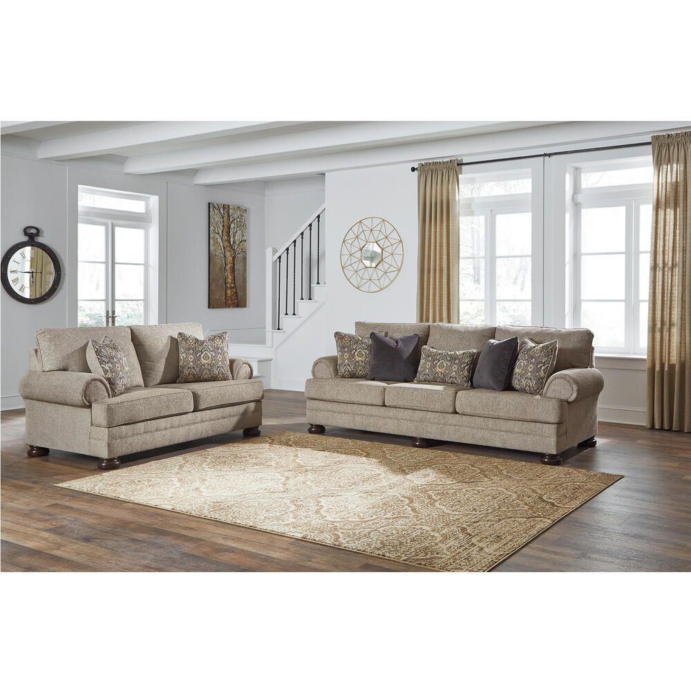 Ashley Kananwood Loveseat in Oatmeal, , large