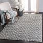 Safavieh Martha Stewart Lucia Shag MSR0782H 4" x 6" Dark Grey and Light Grey Area Rug, , large