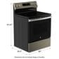 GE Appliances 30" Freestanding Electric Range with Self-Clean in Slate, , large