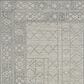 Amer Rugs Berlin 2" x 3" Gray and Beige Area Rug, , large