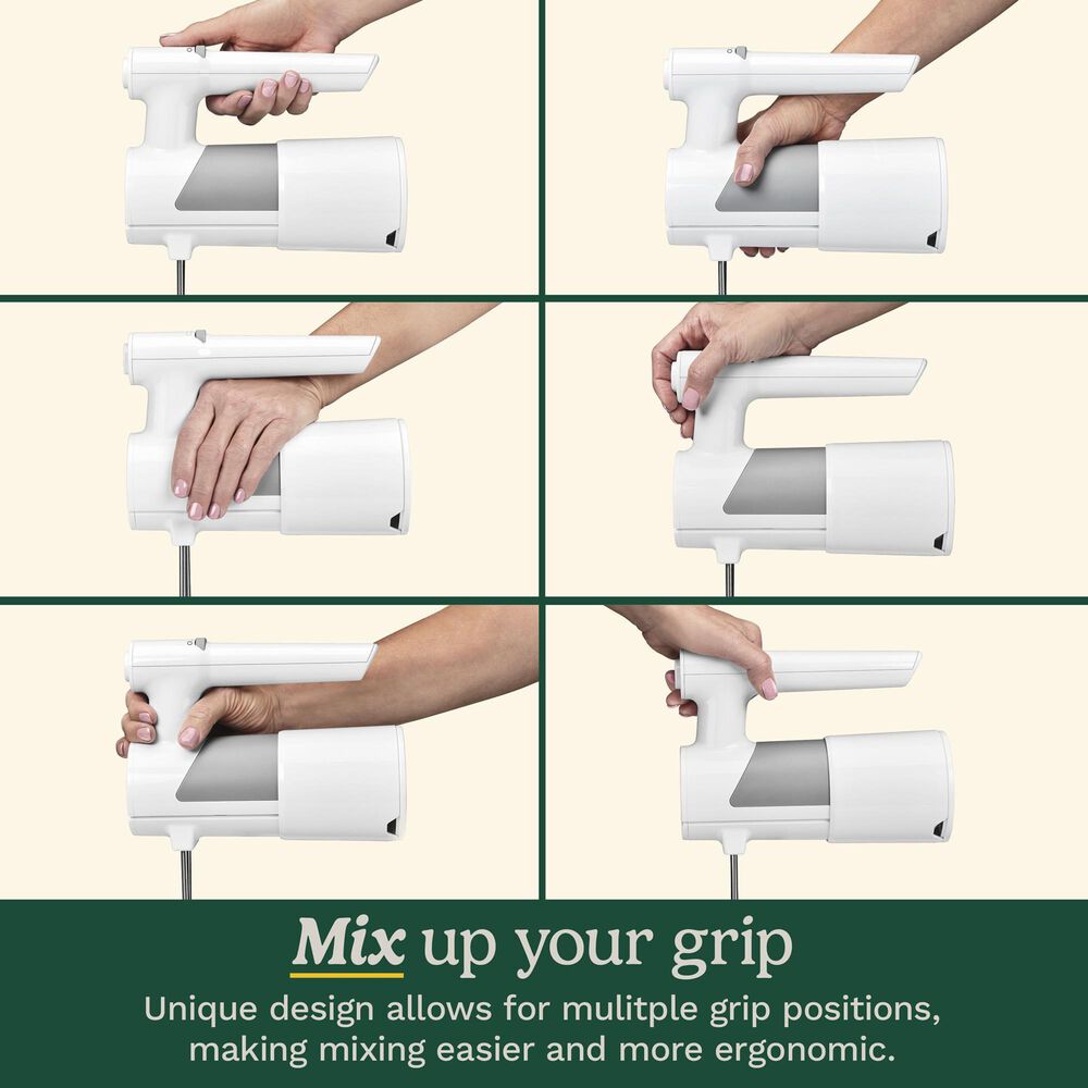 Cuisinart 5-Speed Hand Mixer with Storage Case in White, , large