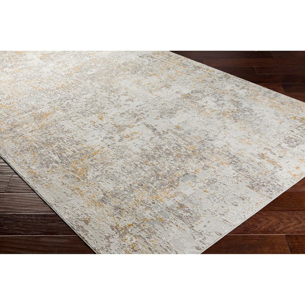 Surya Carmel 10&#39; x 14&#39; Taupe, White, Gray, Mustard and Camel Area Rug, , large