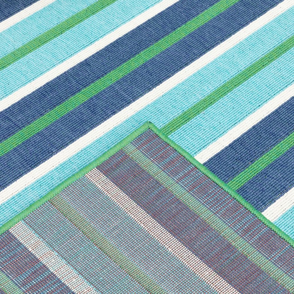 Oriental Weavers Meridian 9652F 2&#39;3&quot; x 7&#39;6&quot; Blue Runner, , large