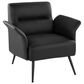 Lumisource Petal Accent Chair in Black, , large