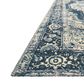 Loloi Mika 2"5" x 11"2" Grey and Blue Performance Runner, , large