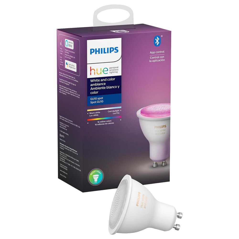 Philips Hue LED Smart GU10 White and Color Ambiance , , large