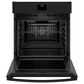 GE Appliances 27" Single Electric Wall Oven with No Preheat Air Fry in Black, , large