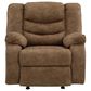Ashley Partymate Manual Rocker Recliner in Brindle, , large