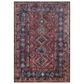 Momeni Karachi KAR-1 2" x 3" Burgundy Scatter Area Rug, , large