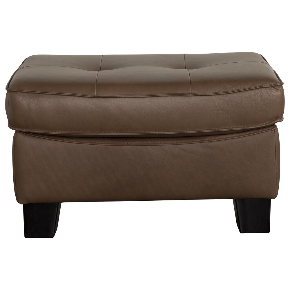 Chateau D&#39;ax Leather Ottoman in Aline Africa, , large