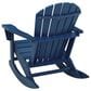Ashley Sundown Shores Patio Rocker Chair in Blue, , large