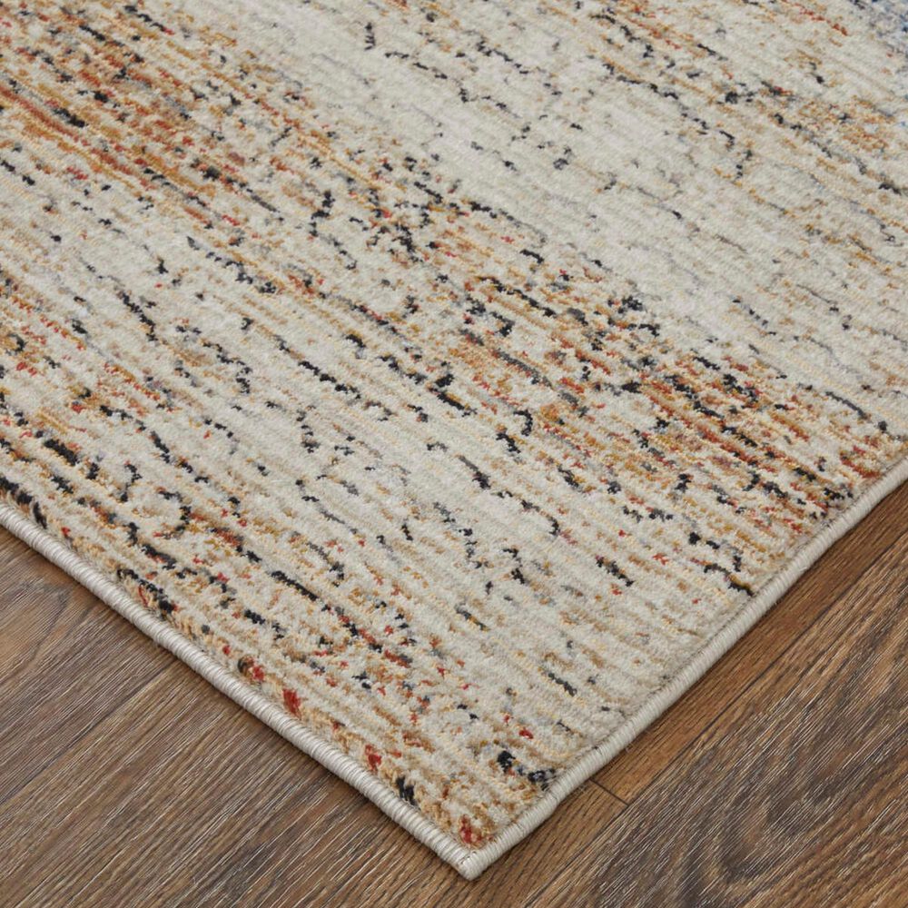 Feizy Sonora 5&#39; x 7&#39;6&quot; Ivory and Blue Area Rug, , large