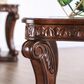 Furniture of America Hurtado End Table in Dark Oak, , large