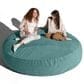 Jaxx Cocoon XL 7" Bean Bag Chair in Turquoise, , large
