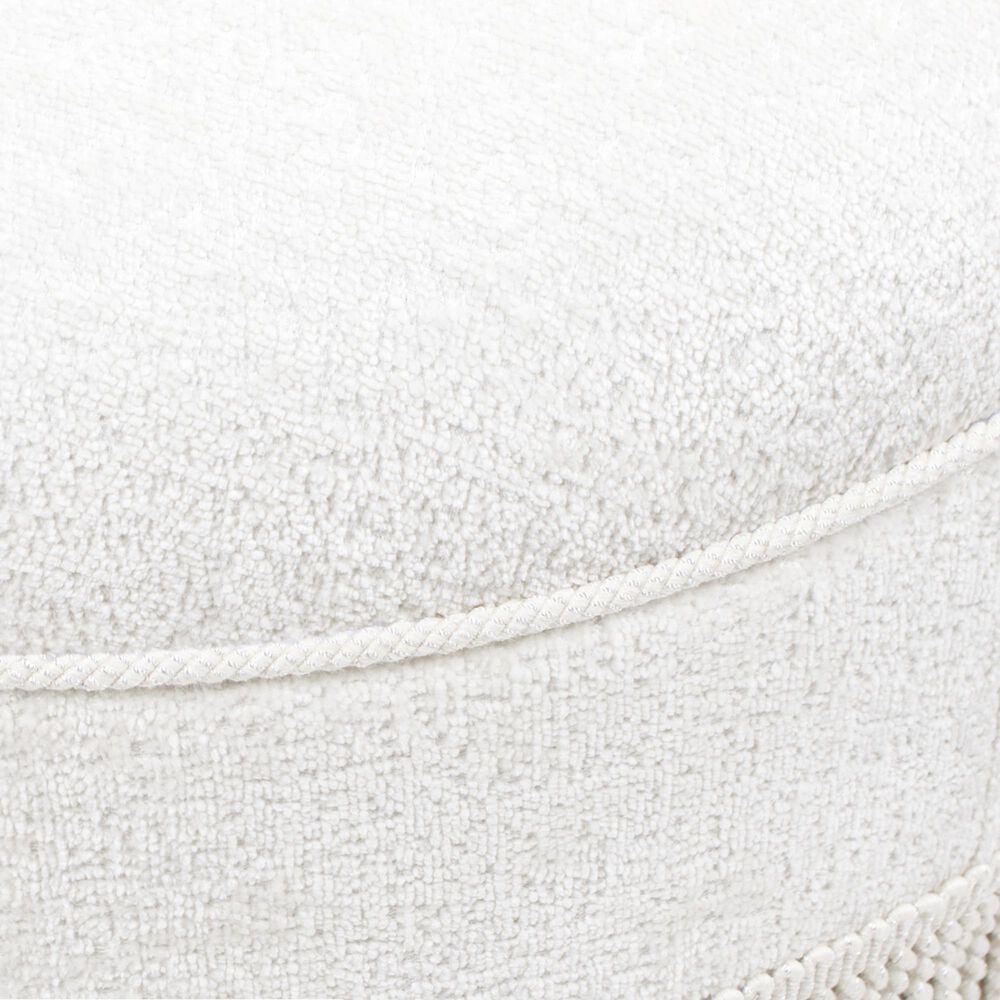 Jennifer Taylor Home Yolanda Standard Ottoman in Almond White and Ivory, , large