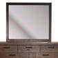 Urban Home Boracay Mirror in Wild Oats Brown, , large