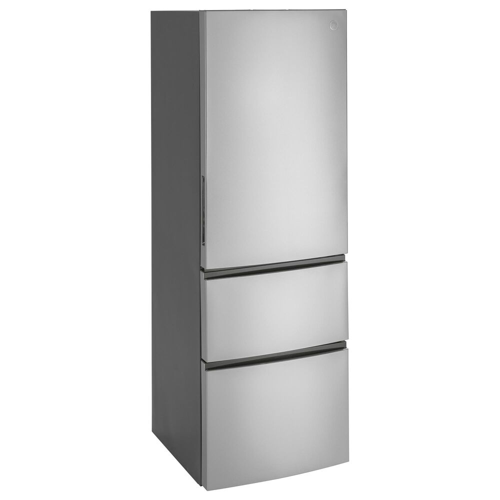 GE Appliances 11.9 Cu. Ft. Counter Depth Bottom-Freezer Refrigerator in Stainless Steel, , large