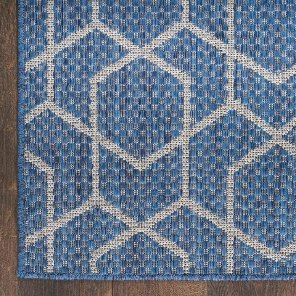 Nourison Horizon HOZ01 Denim 10&#39; x 14&#39; Indoor/Outdoor Area Rug, , large
