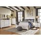 Ashley Willowton 2 Drawer Nightstand in White Washed with USB, , large