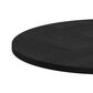 GARVEE 47" Round Dining Table in Black - Table Only, , large