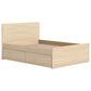 Ashley Onita Full Panel Platform Bed with 1 Side Storage in Natural, , large