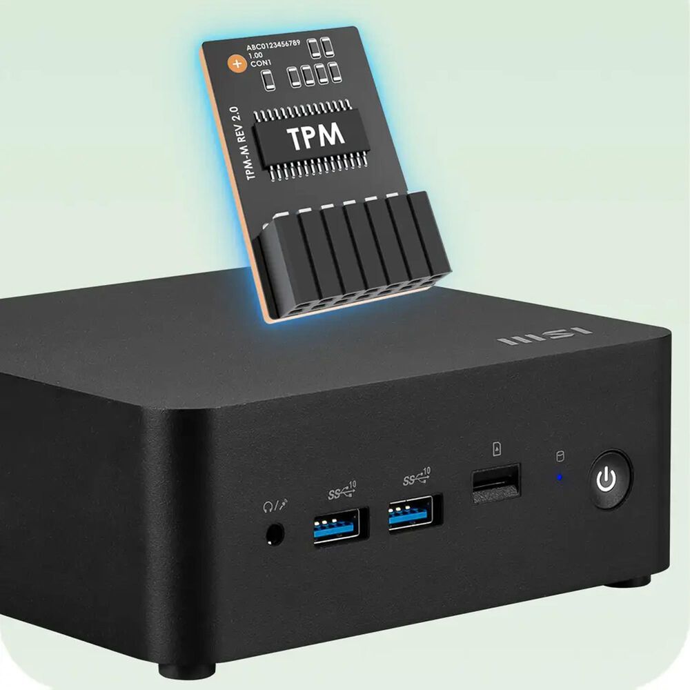 MSI Cubi NUC 1MG Mini Desktop | Intel Core 7-150U - 32GB RAM - Intel Graphics - 1TB SSD in Black, , large