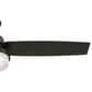 Hunter Sentinel 52" Ceiling Fan with LED Lights in Premier Bronze, , large