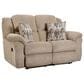 HomeStretch Newport Manual Reclining Loveseat in Fawn, , large