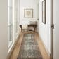 Amber Lewis x Loloi Georgie 2" x 5" Moss and Salmon Area Rug, , large