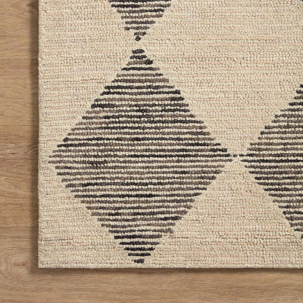 Chris Loves Julia x Loloi Francis 2&#39;6&quot; x 7&#39;6&quot; Beige and Charcoal Runner, , large