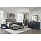 Millenium Rowanbeck 4-Piece Queen Bedroom Set in Black, , large