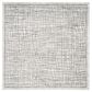 Safavieh Adirondack ADR103B-10SQ 10" x 10"  Silver/Ivory Square Rug, , large