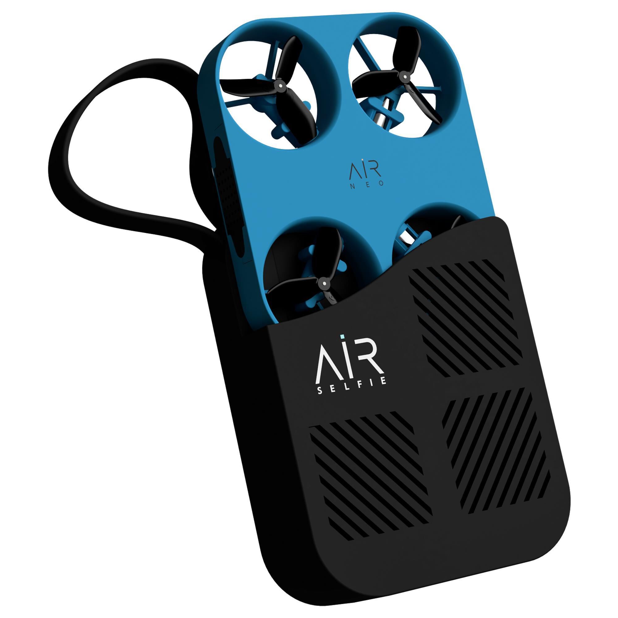 Bird Bike Air Neo Camera Drone with Powerbank Sleeve in Blue