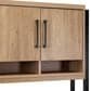 Wycliff Bay Mason Credenza with Hutch in Monarca and Black, , large