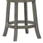 Sasha Lee 24" Swivel Counter Stool in Antique Grey, , large