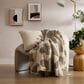 Sunday Citizen Bloom 20" Square Throw Pillow in Boulder and Sahara Tan, , large