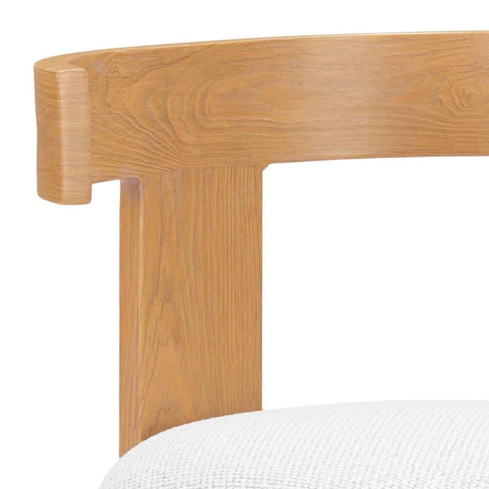 Zuo Modern Tiana Side Chair with Natural Frame in Beige, , large