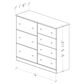 Lemoore Essential 7-Drawer Chest in Storm Grey, , large