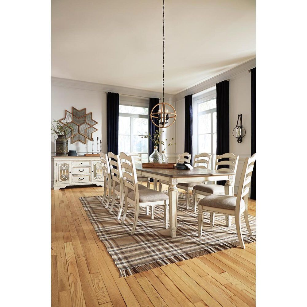 Signature Design by Ashley Realyn Rectangle Dining Extension Table in