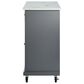 Crosley Furniture Avery Kitchen Cart in Grey, , large