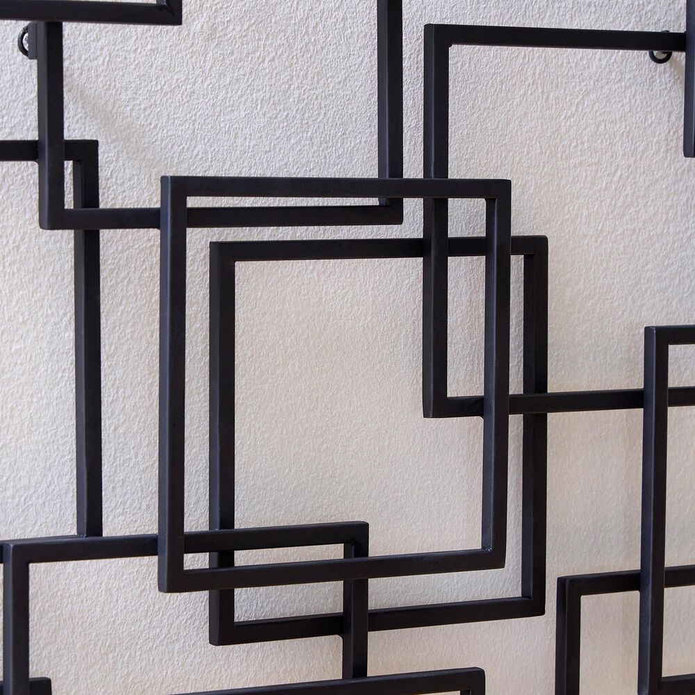 Ashley Aadanton 26" x 26" Wall Decor in Black, , large