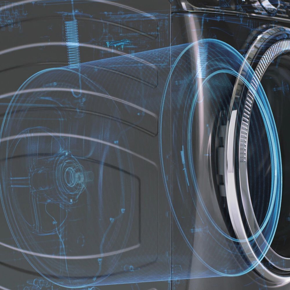 GE Appliances 4.6 Cu. Ft. Smart Front Load Washer with UltraFresh Vent System in White, , large