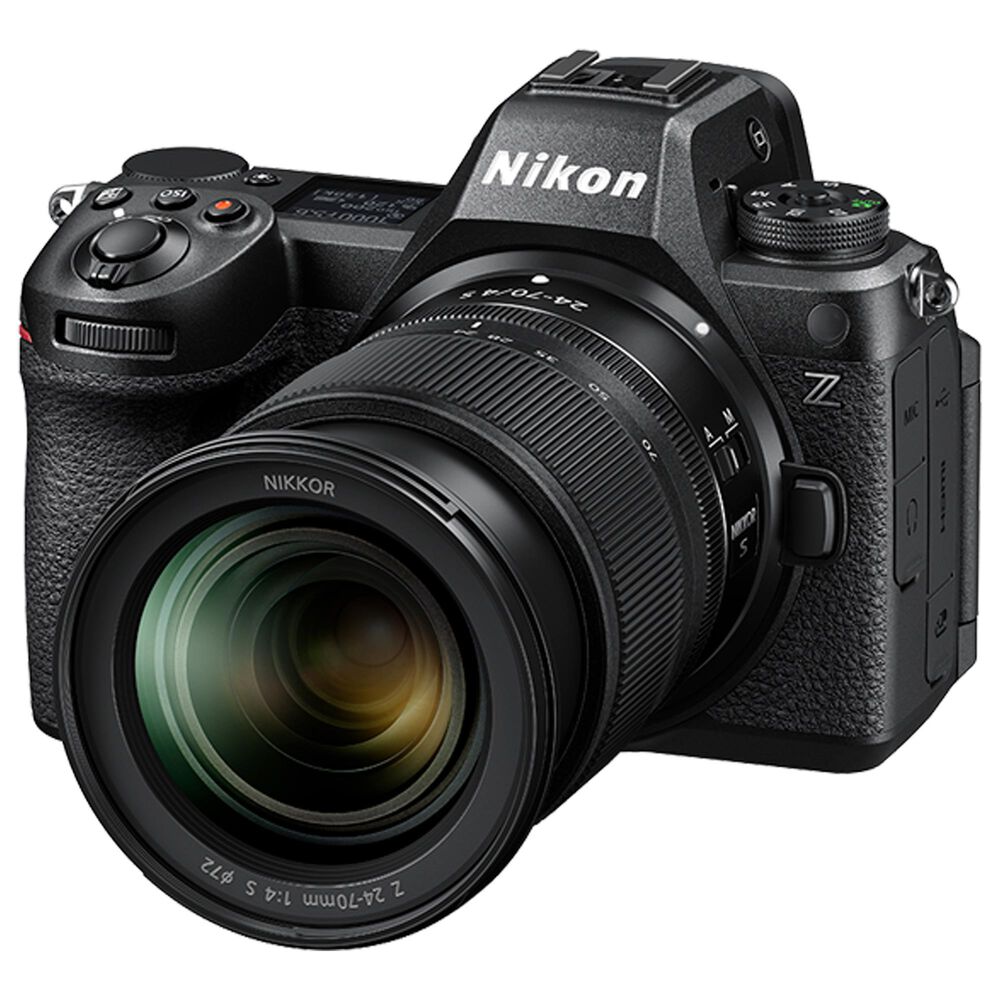 Nikon Digital Z6III FX-Format Mirrorless Camera with NIKKOR Z 24-70mm F/4 S Lens in Black, , large