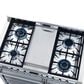 Smeg USA Teppanyaki Gas Grill Plate for Range and Cooktop in Stainless Steel, , large