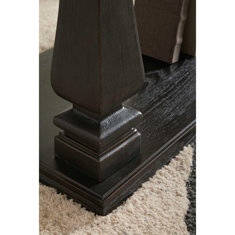 Ashley Wellturn Sofa Table in Black, , large