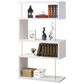 Pacific Landing Asymmetrical Snaking Bookshelf in White, , large