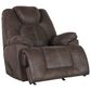 Ashley Warrior Fortress Manual Rocker Recliner in Coffee, , large