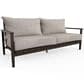 Sunvilla Cleo Patio Sofa in Bourbon and Iven Shell, , large