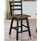 Ashley Wildenauer Swivel Counter Stool in Brown and Black, , large